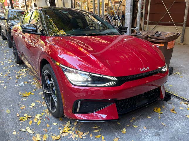 Image for article titled The 2023 Kia EV6 GT Is Held Back By A World That Isn't Entirely Ready For EVs