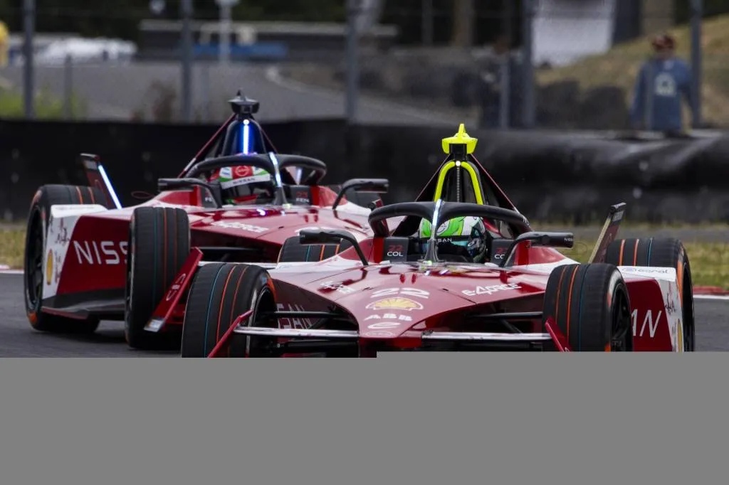 Mobil Nissan Formula E di Portland 2024