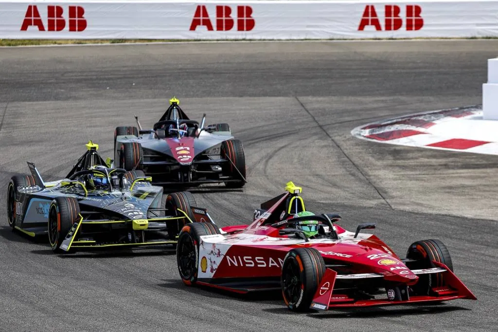 Mobil Nissan Formula E di Portland 2024