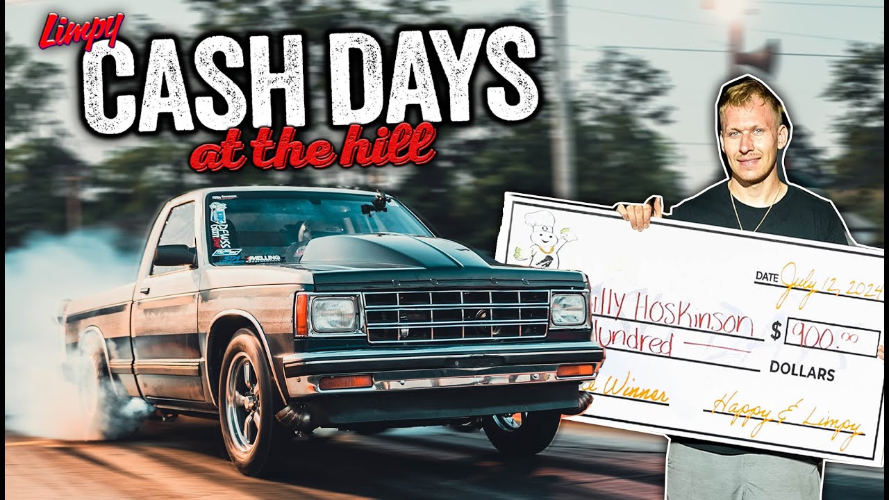 OG S10 - Kelas Tailgate di Limpy's Cash Days at the Hill! Tidak ada pekerjaan persiapan balapan yang tiada duanya. Tutup panggilan, pembantaian dan roda kemudi.